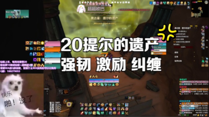 【魔兽世界】20提尔的遗产  强韧 激励 纠缠