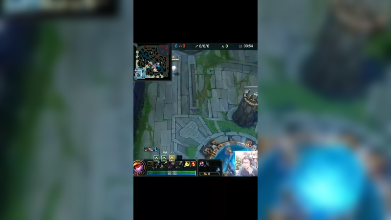 提莫出电刀，走路打着漂。