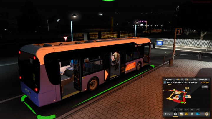 《欧洲卡车模拟2》公交车模式从列日到巴黎