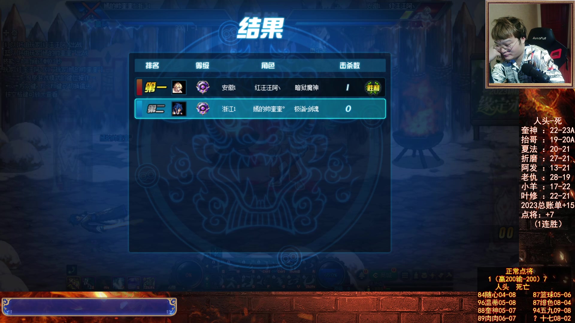 【2023-05-24 00点场】红眼小奎：顶级点将评分+吃鸡