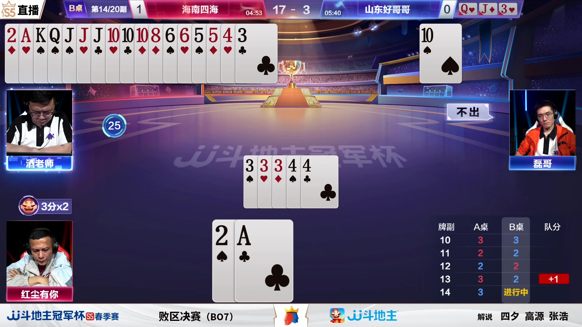 【2023-05-25 18点场】JJ斗地主官方：【观赛赢金条】冠军杯直播中