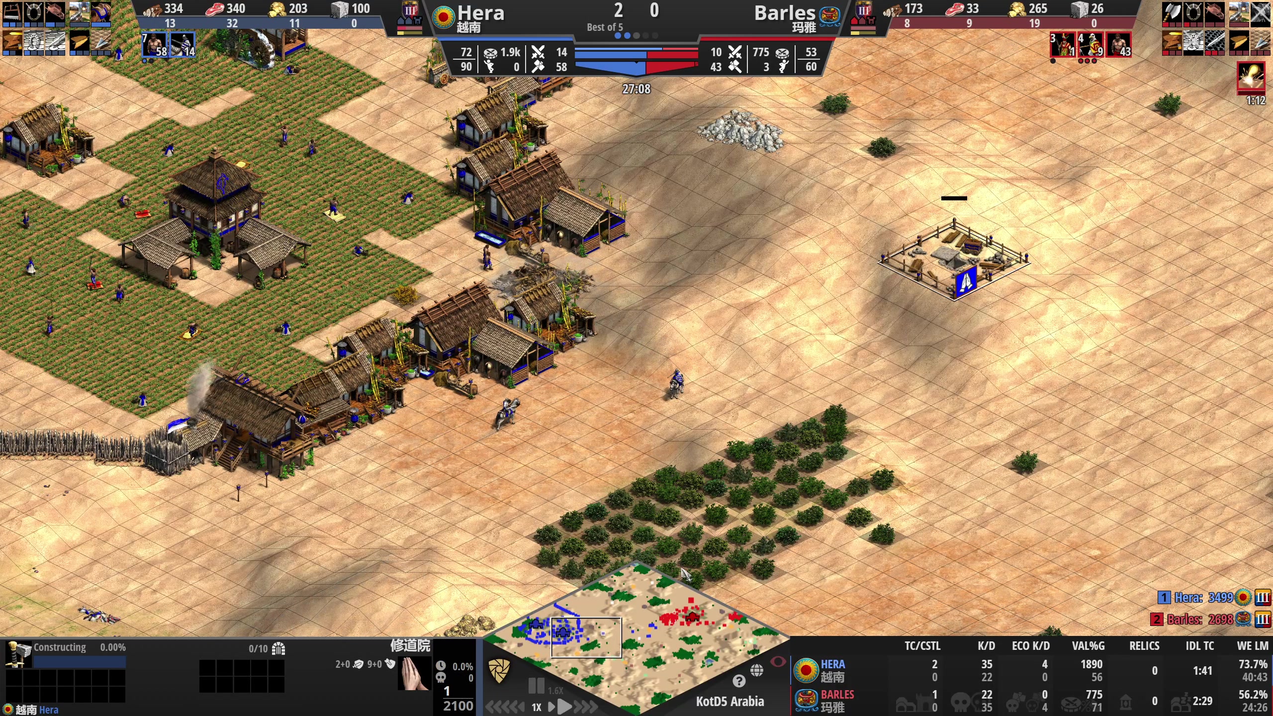 【2023-05-25 03点场】帝国时代猜火车Yo：10点VDS对战MBL，龙老师第二场