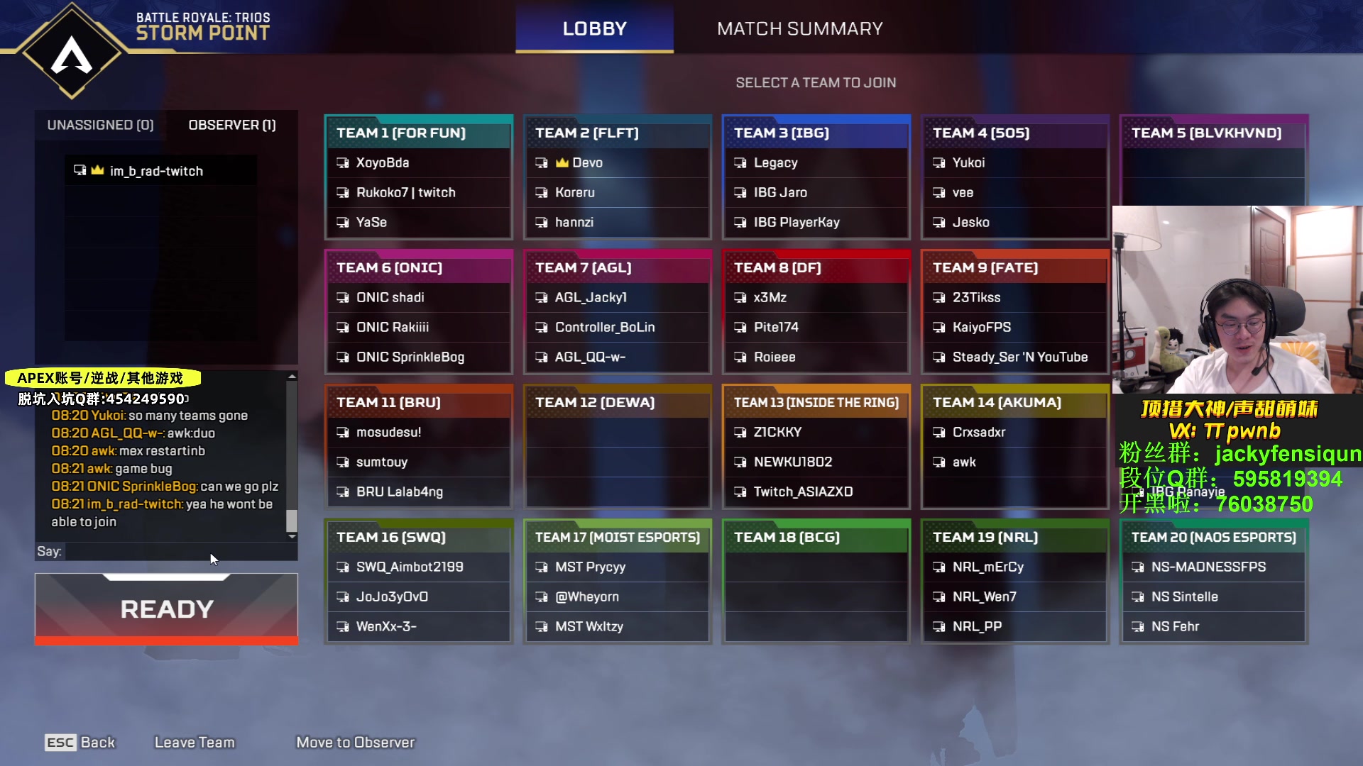 【2023-05-17 19点场】Jackyar：晚上6点LCQ训练赛！