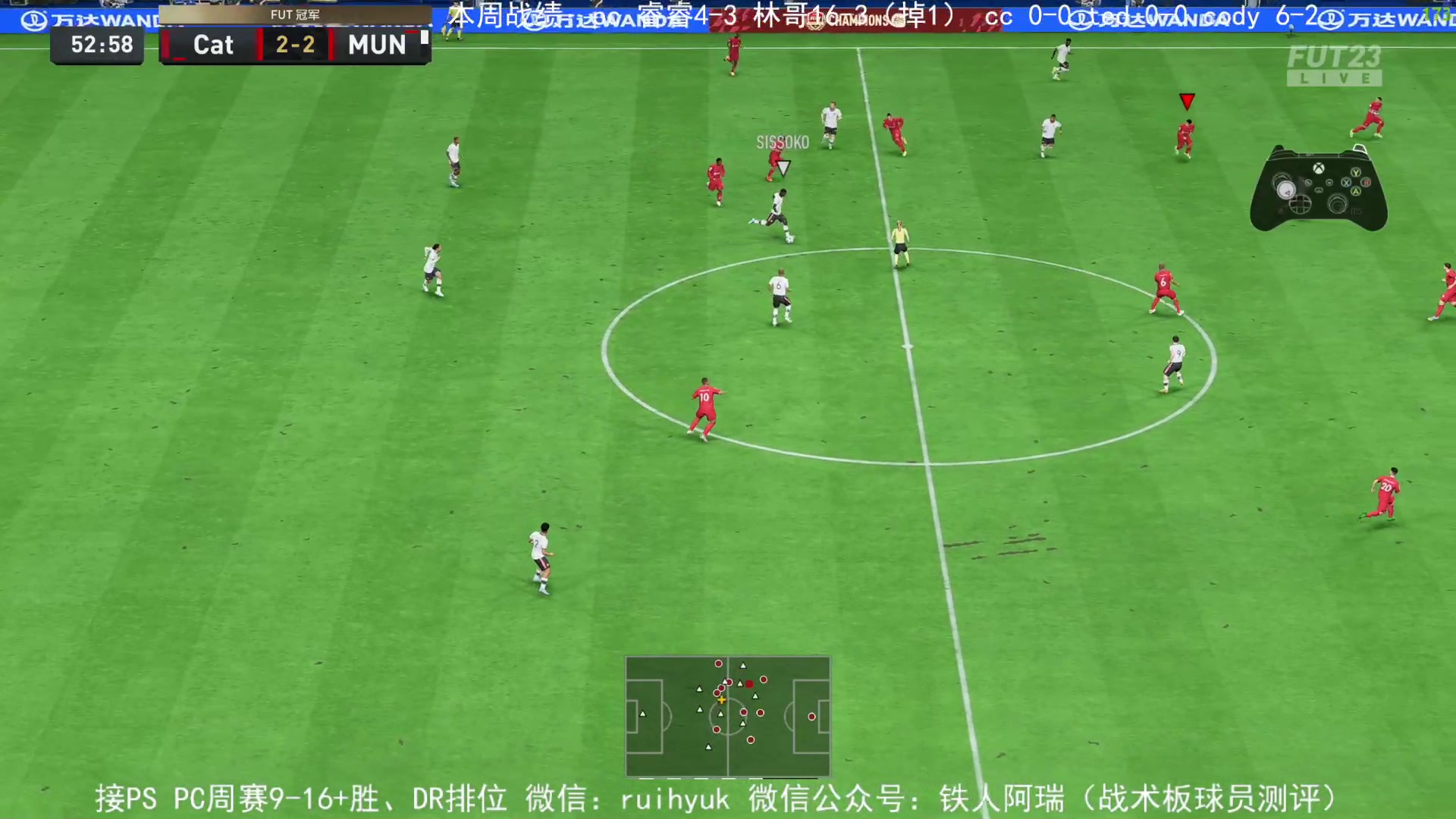 【2023-05-28 12点场】铁人阿瑞：法甲周周赛，继续冲16+fifa23