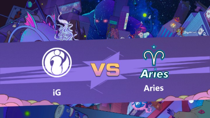 2023 DPCCN 夏季赛 iG vs Aries BO3第二局