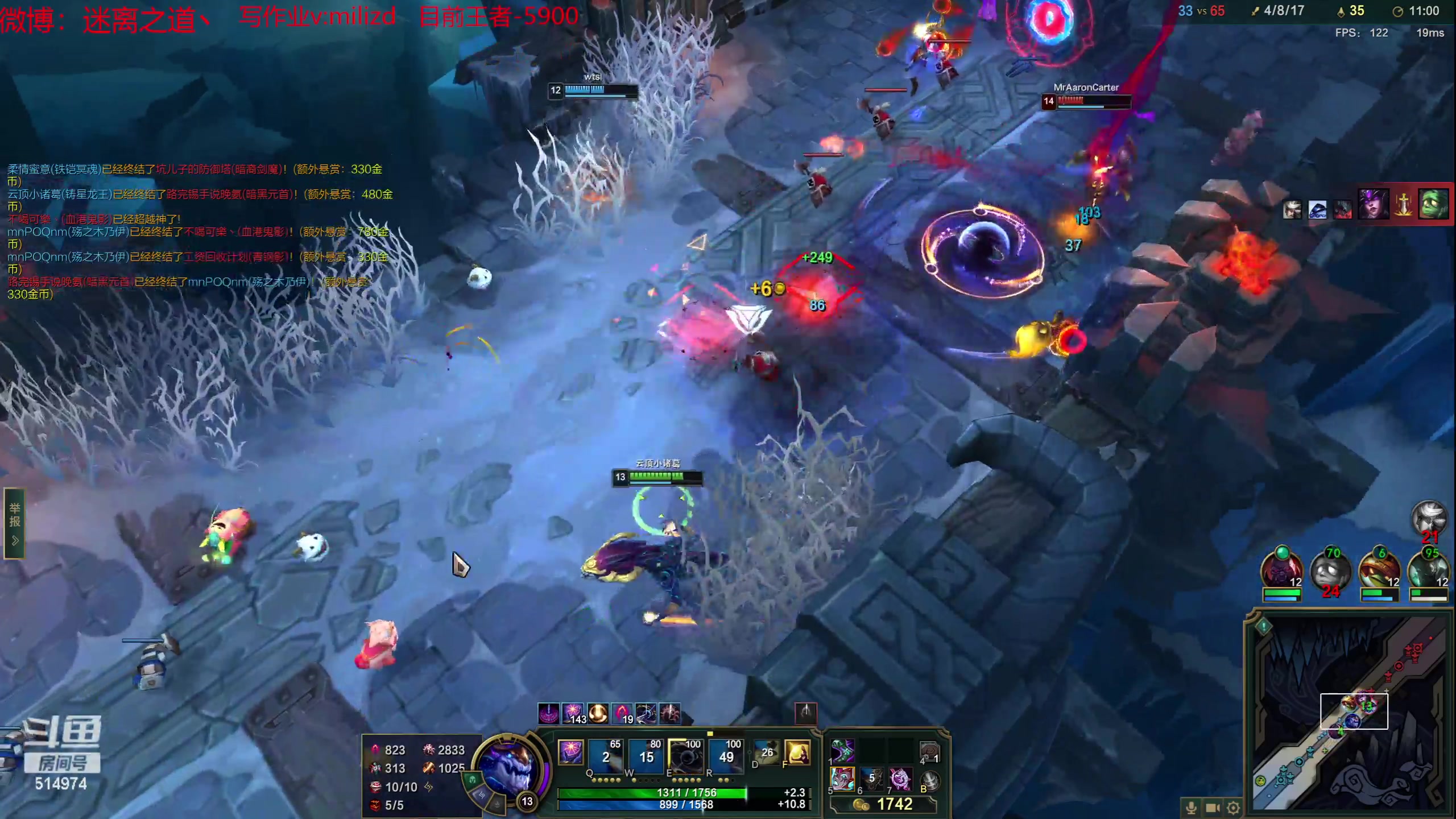 【2023-05-28 03点场】迷离之道丶：迷离劫：韩服大师冲王者