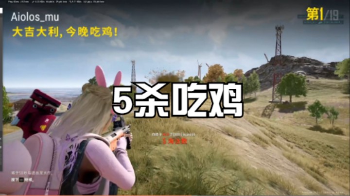 5杀吃鸡