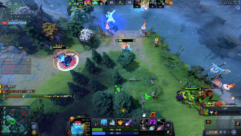 我在斗鱼看叫我老陈就好了直播DOTA2