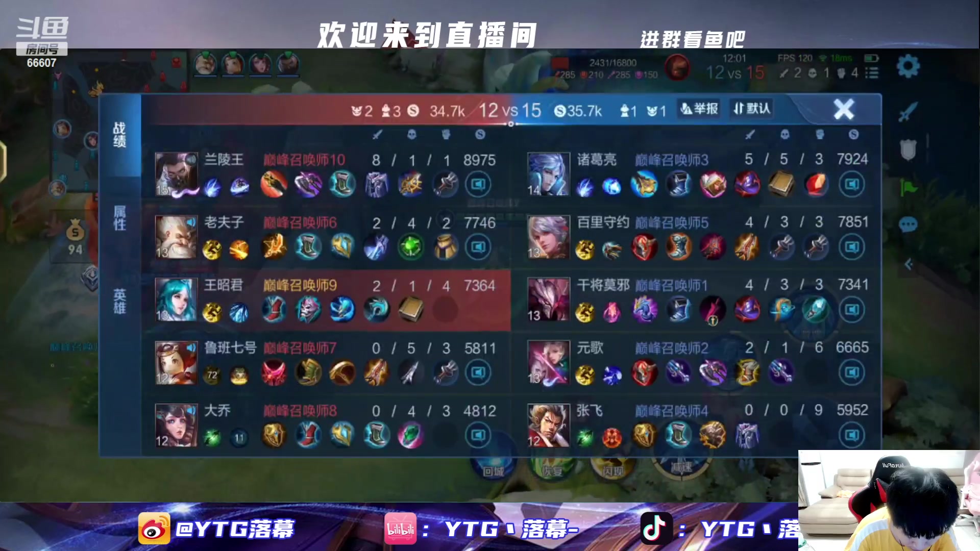 【2023-05-30 17点场】YTG丶落幕：巅峰赛状态来了