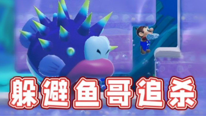 【超级小桀】躲避鱼哥追杀！