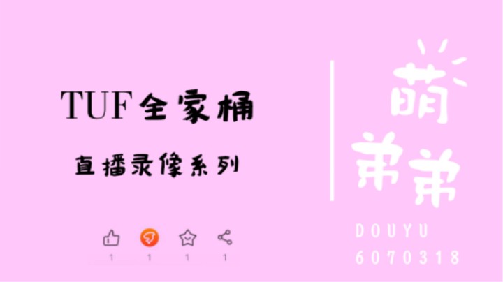 TUF全家桶