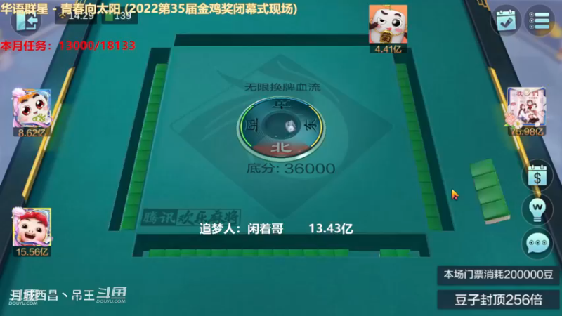 无限换牌，负8400W+正9600W