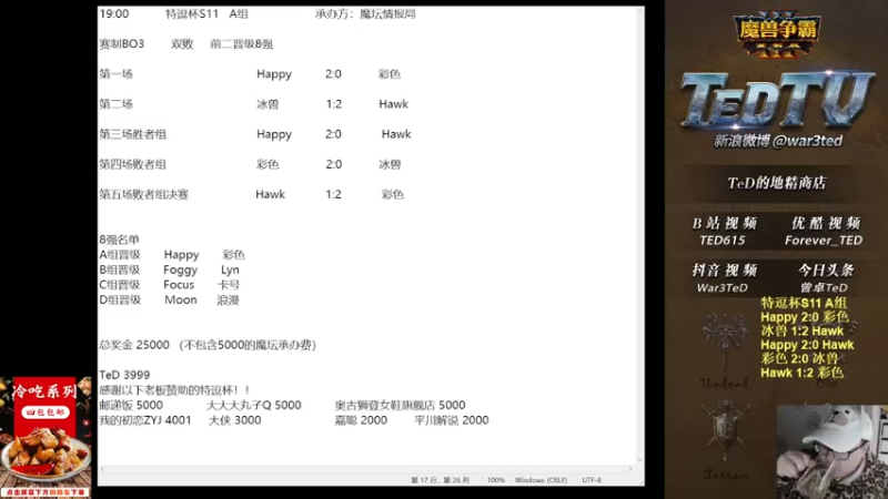【TED出品】天梯非主流开心游2315 懦夫救星谁更溜