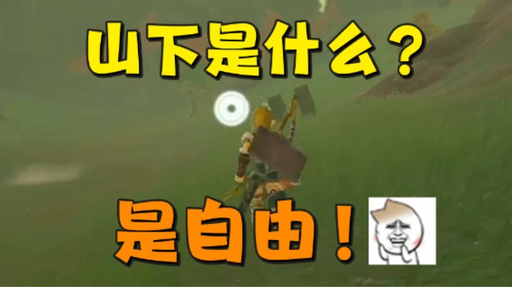 “山下是什么？是自由！”