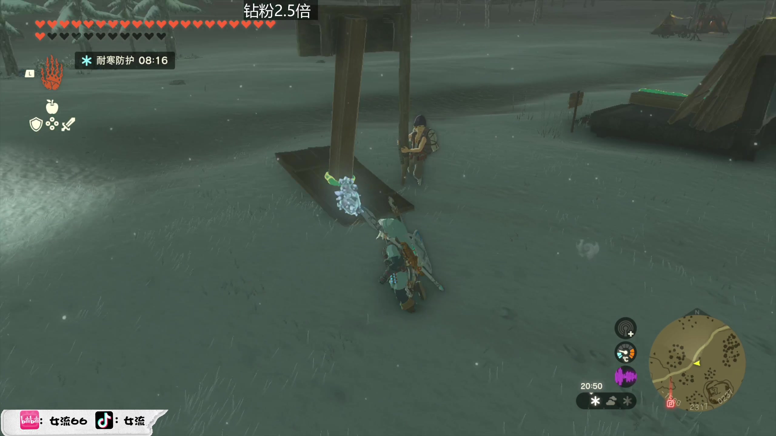 【2023-06-01 14点场】女流66：【钻粉2.5倍】上午来塞尔达！！