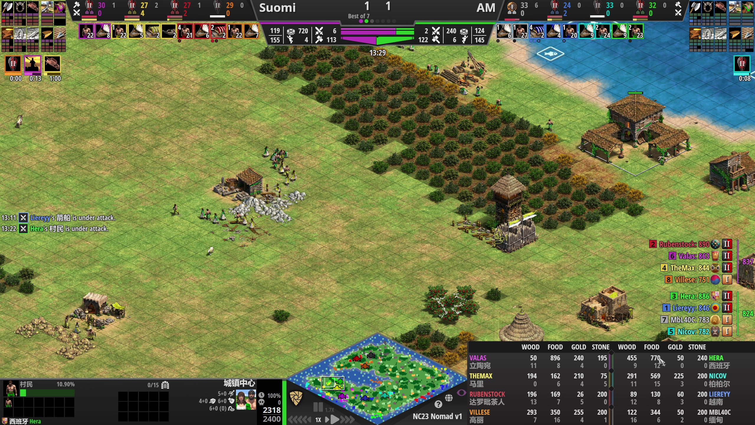 【2023-06-01 00点场】帝国时代猜火车Yo：斗鱼杯周四晚10点 vs 芬兰