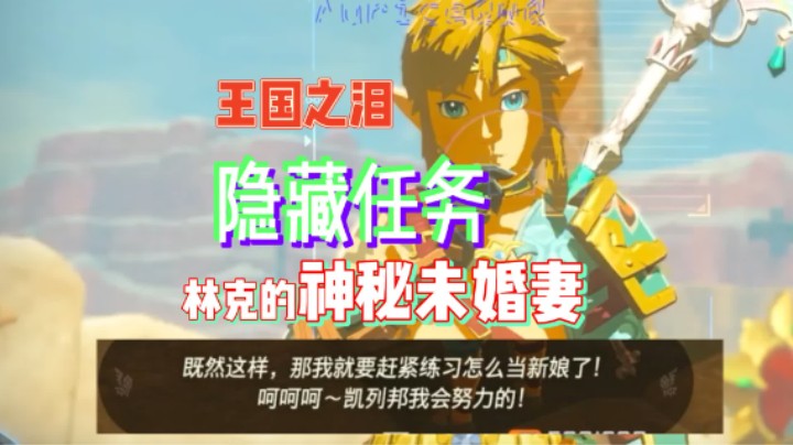 隐藏任务 林克的神秘未婚妻【王国之泪】