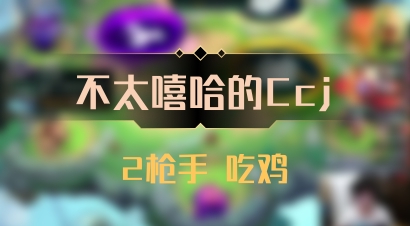 【不太嘻哈的Ccj】2枪手 吃鸡