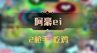 【阿豪ei】2枪手 吃鸡