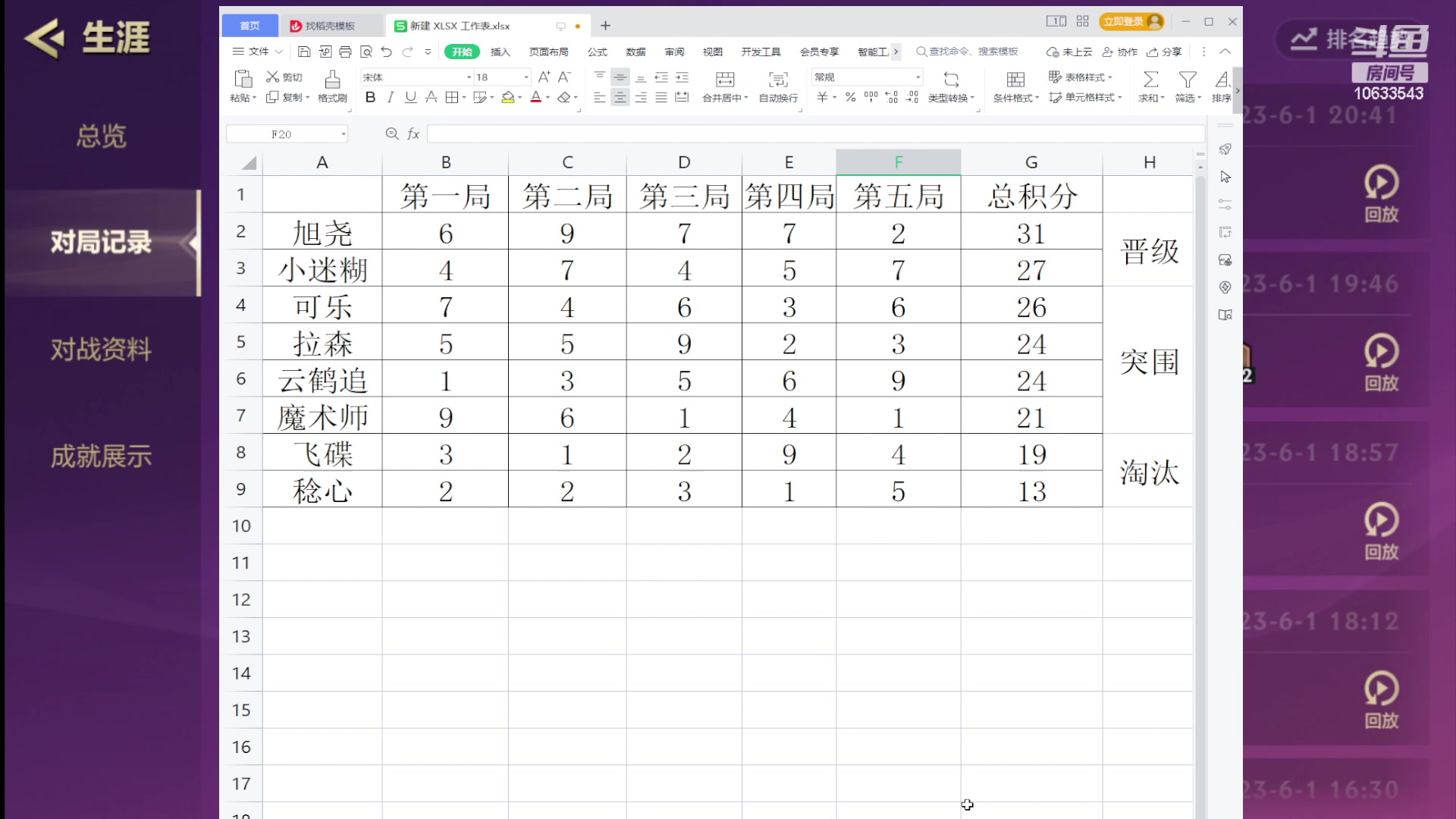 【2023-06-01 21点场】EGM老张：【老吴】恭喜可乐晋级突围赛