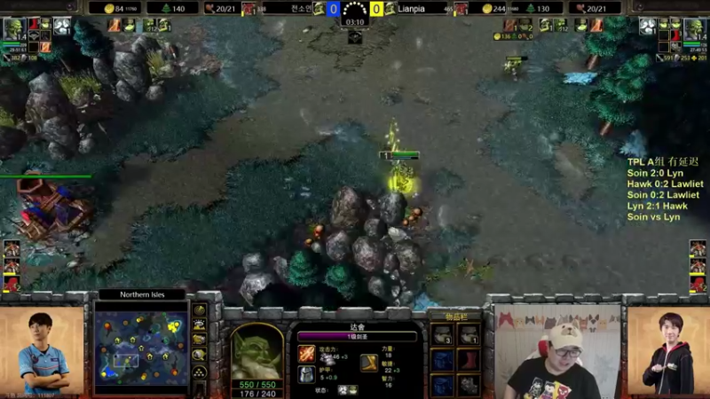 【TED出品】TPL A组败决 Lyn vs Soin 摁在地上摩擦