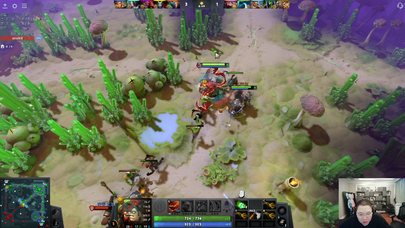 我在斗鱼看即将拥有人鱼线的PDD直播英雄联盟