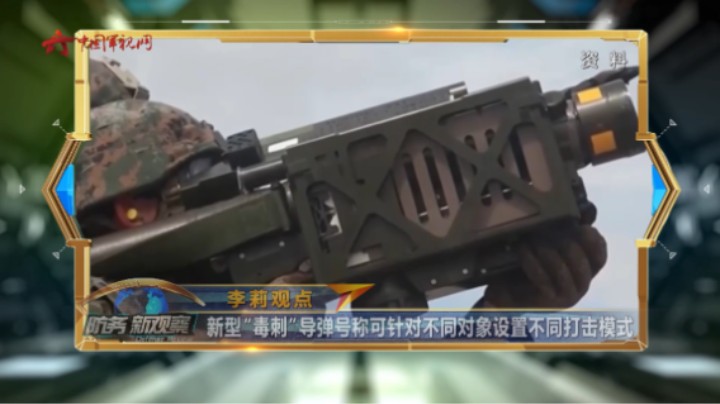 李莉：新型“毒刺”导弹号称可针对不同对象设置不同打击模式