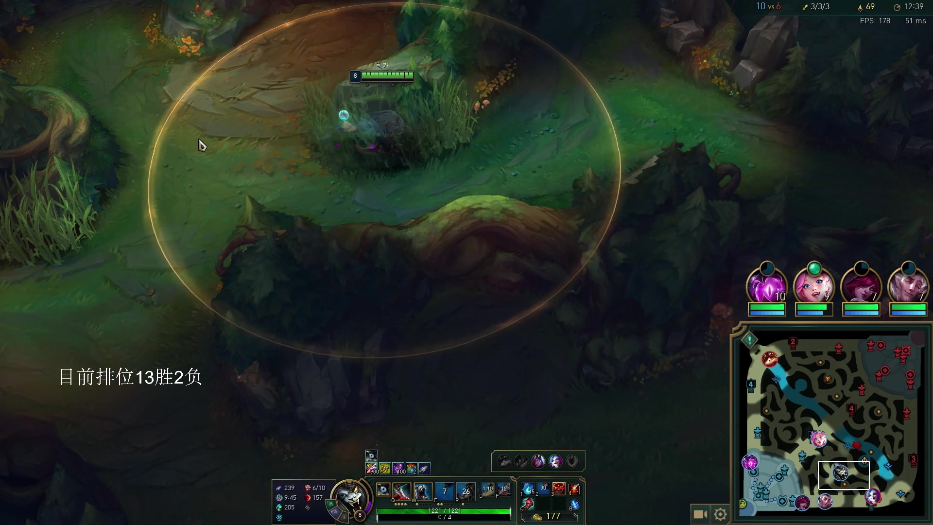 【2023-06-03 17点场】辛巴imb丶丶：狮王韩服王者宗师局！