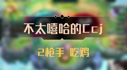 【不太嘻哈的Ccj】2枪手 吃鸡