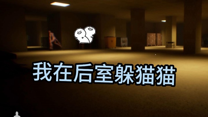 后室这个游戏静态视力为0  #BACKROOMS APPREHENSION