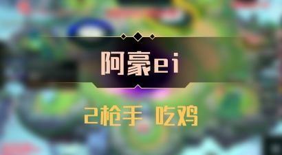 【阿豪ei】2枪手 吃鸡