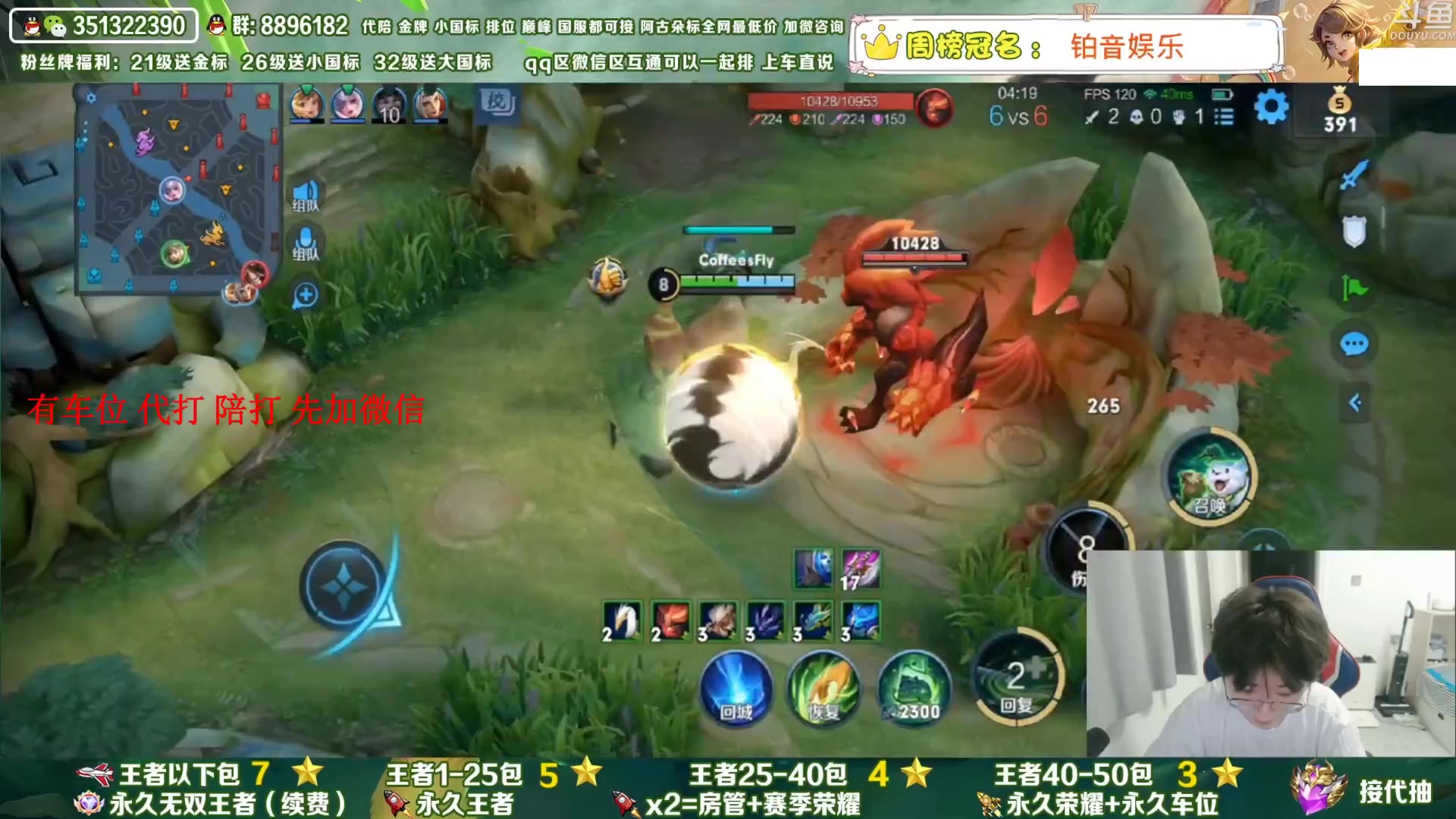 【2023-06-06 09点场】孤寂丶全能打野：「带粉」国服阿古朵+国服后羿无敌体系车