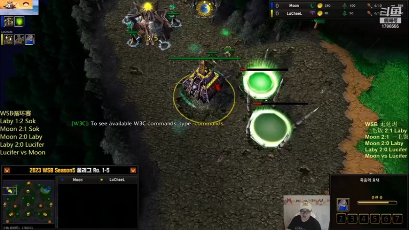 【TED出品】WSB循环赛 Moon vs Lucifer 一个字秀