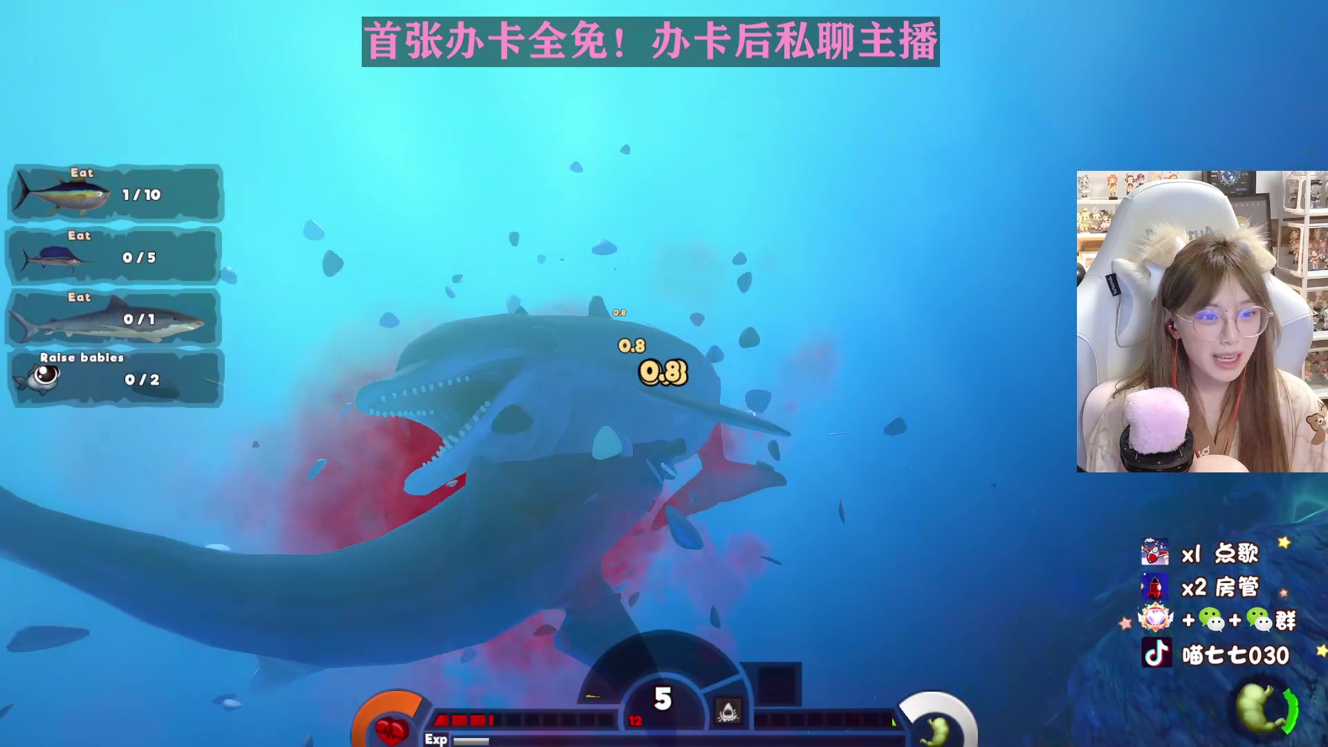 【2023-06-06 04点场】喵七七030：【呆猪】温柔全能女主播