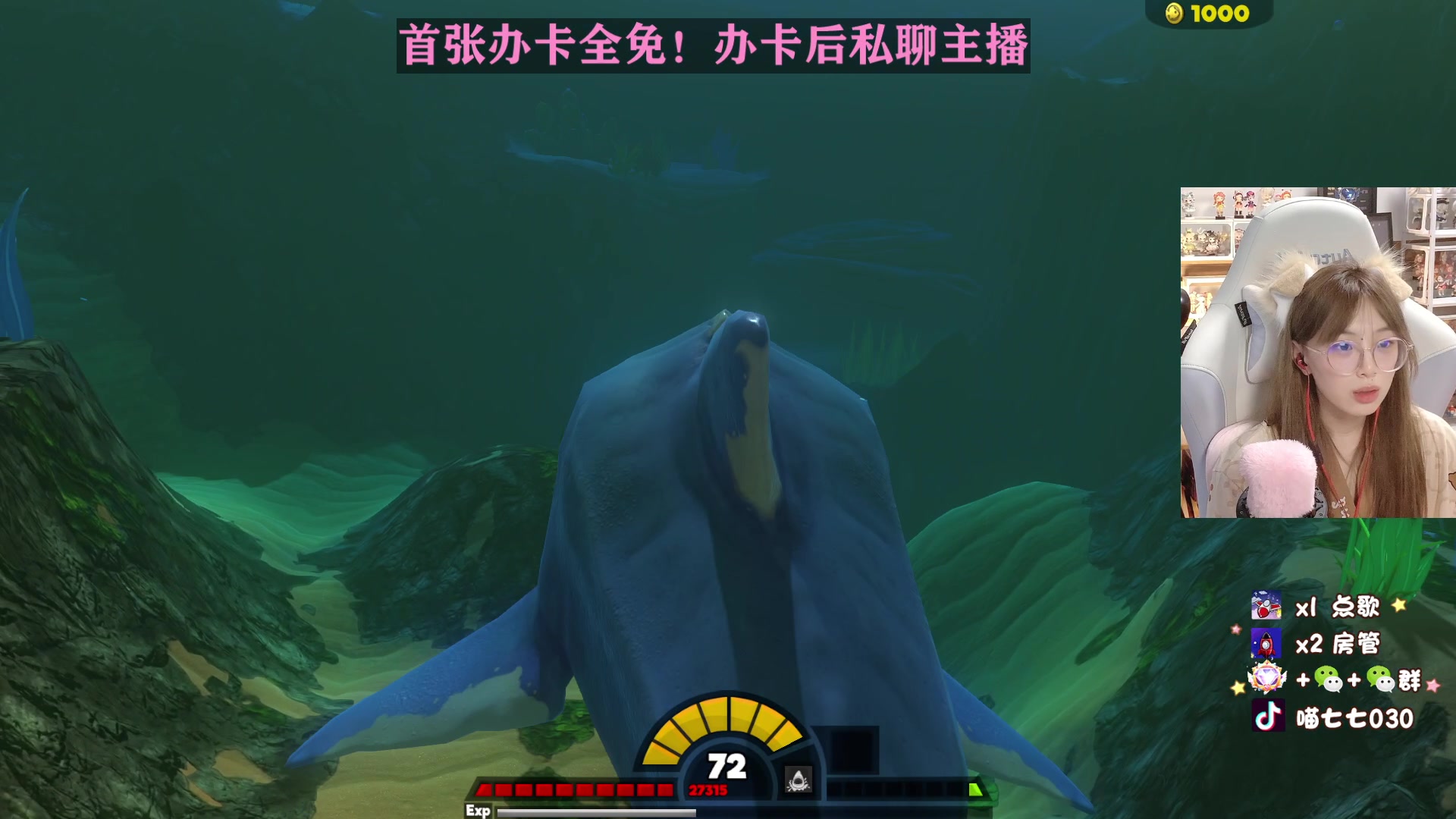 【2023-06-06 07点场】喵七七030：【呆猪】温柔全能女主播