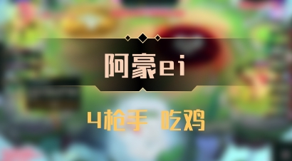 【阿豪ei】4枪手 吃鸡
