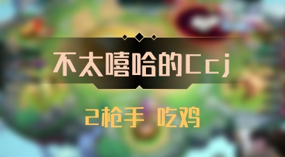 【不太嘻哈的Ccj】2枪手 吃鸡