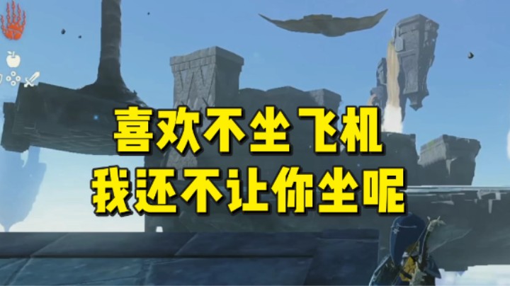 【王国之泪】安神豆腐渣：飞机：喜欢不坐飞机 我还不让你坐呢