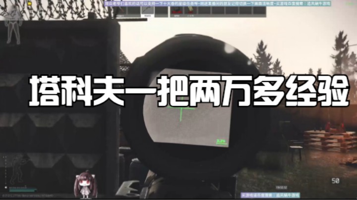 塔科夫一把两万多经验