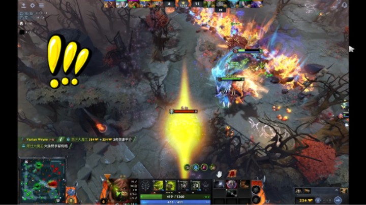 美滋滋活久见DOTA2四号位屠夫帕吉莫名其妙翻盘胜利，对面先知白牛猎魂人前期大优势不推，白给的胜利不要