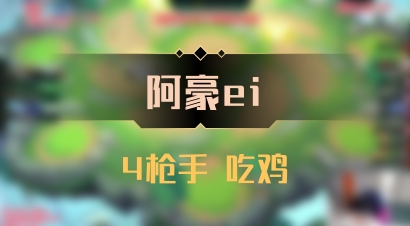 【阿豪ei】4枪手 吃鸡