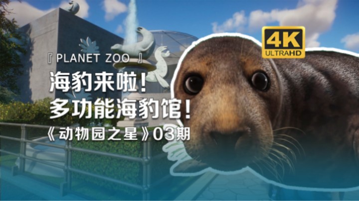 海豹来啦！！多功能海豹馆！《动物园之星Planet Zoo》03期