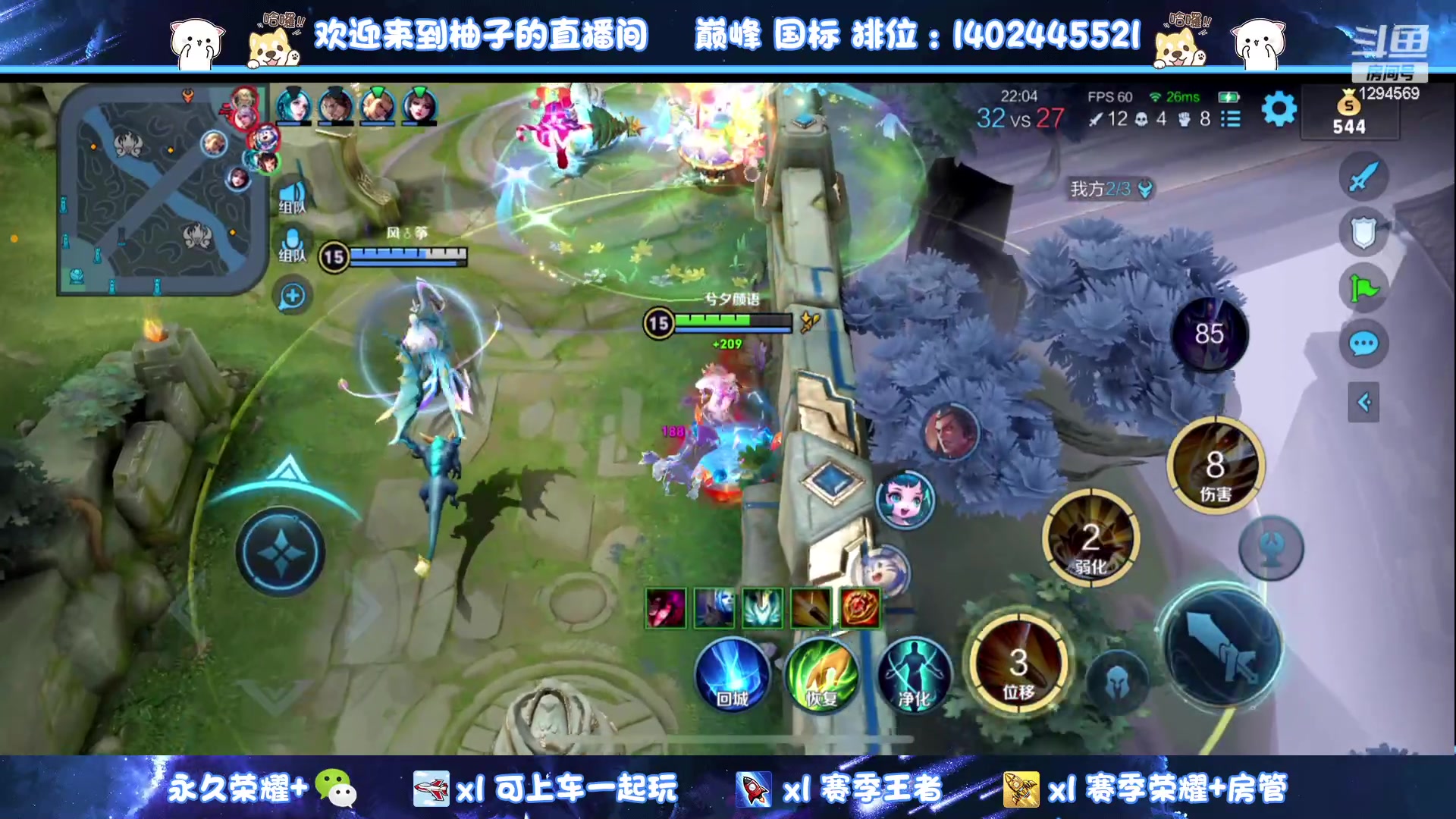 【2023-06-09 01点场】毕竟是柚子：vx带粉上荣耀！