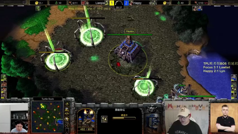 【TED出品】TPL败者组 Happy vs Lyn 下 一个选择毁全部