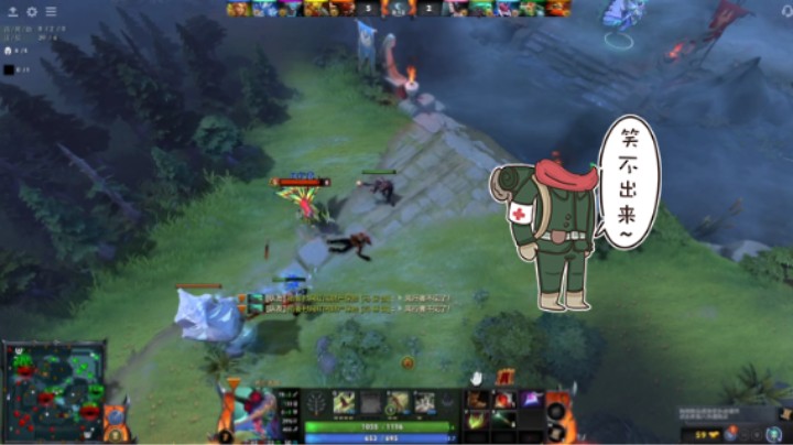 惨兮兮dota2中单死亡先知dp遇见掉线4号位白虎老虎米拉娜短痛败北