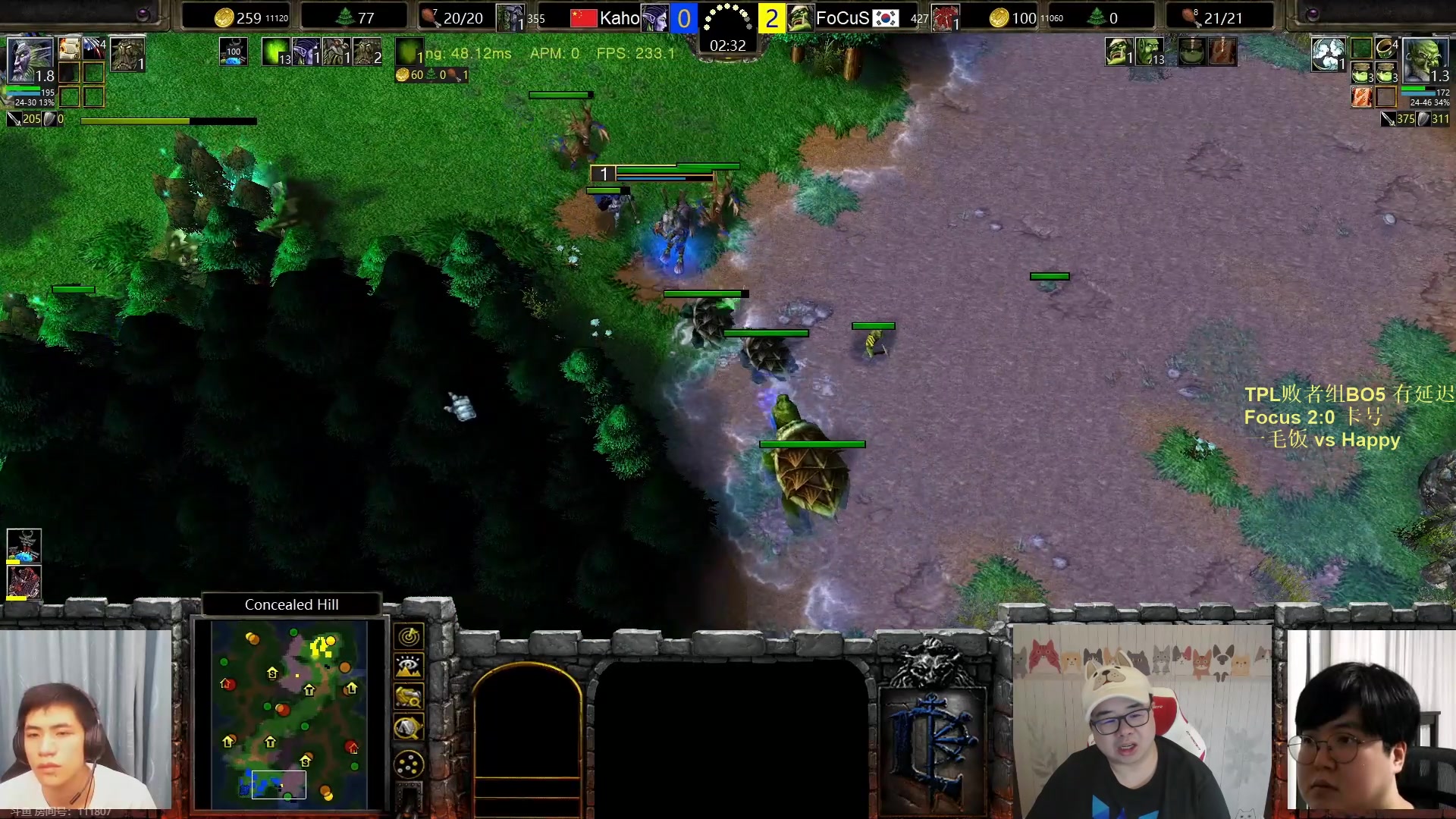 【2023-06-09 19点场】War3TeD：【直播中】7点TPL 败者组第二轮