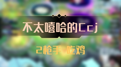 【不太嘻哈的Ccj】2枪手 吃鸡