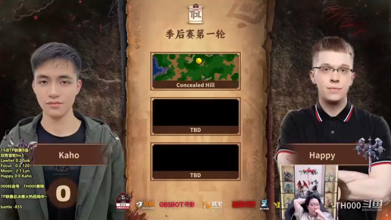 欧皇的TowerRush-TPL S1 6月月赛-8强赛-Kaho vs Happy-BO3 #1