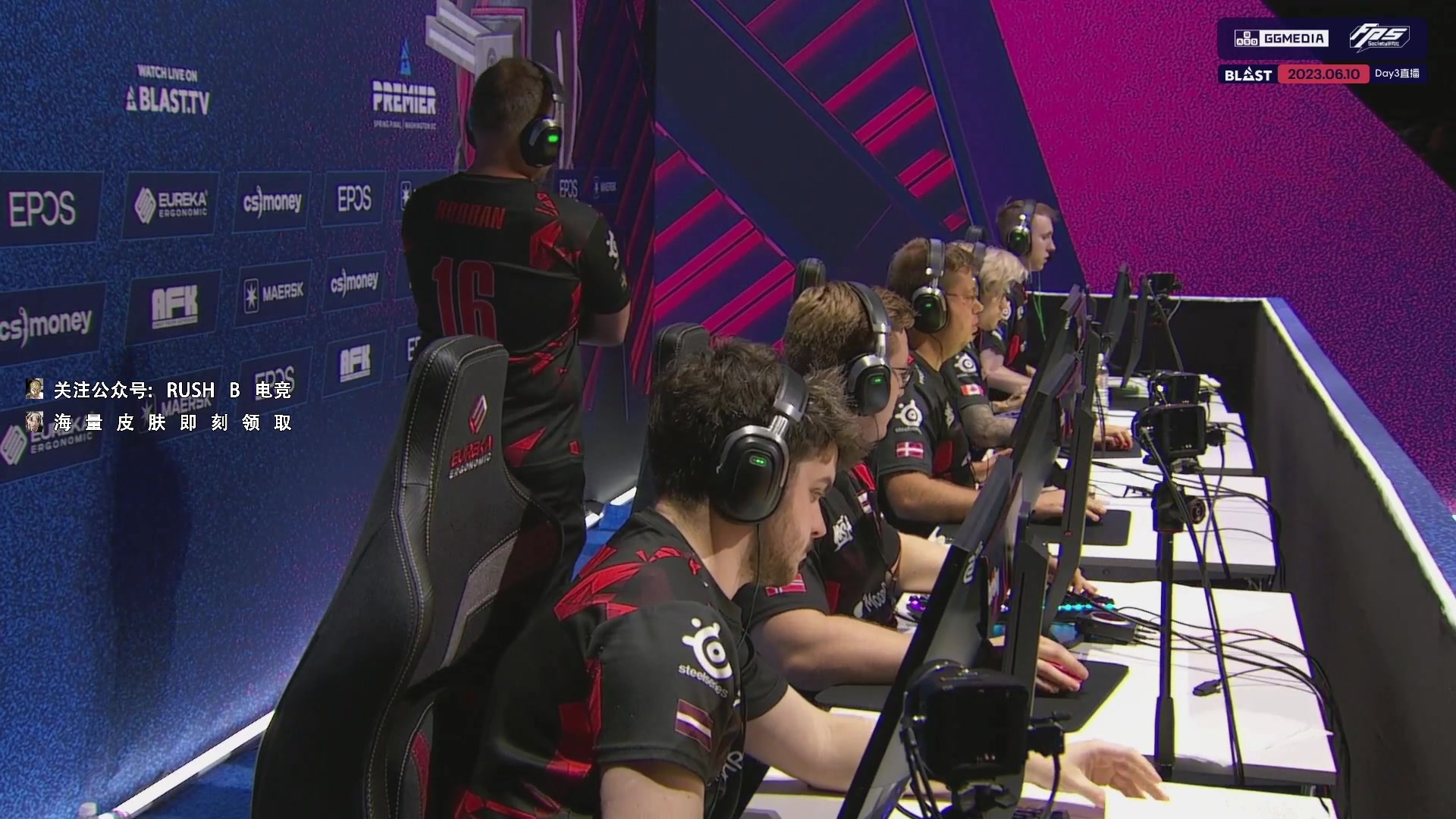 【2023-06-10 05点场】CSGO百岁三：五倍卡 Faze vs Vitality
