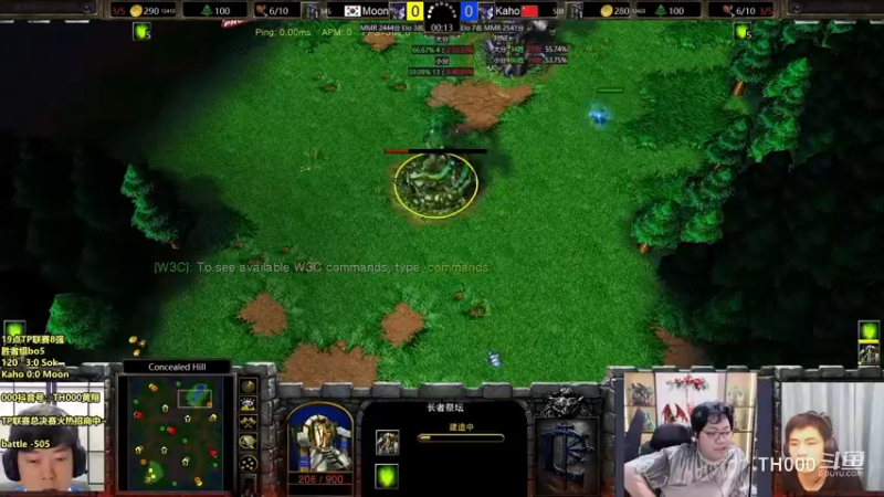 【银冠】完美防TR-TPL S1 6月月赛-8强胜者组-Kaho vs Moon -BO5 #1